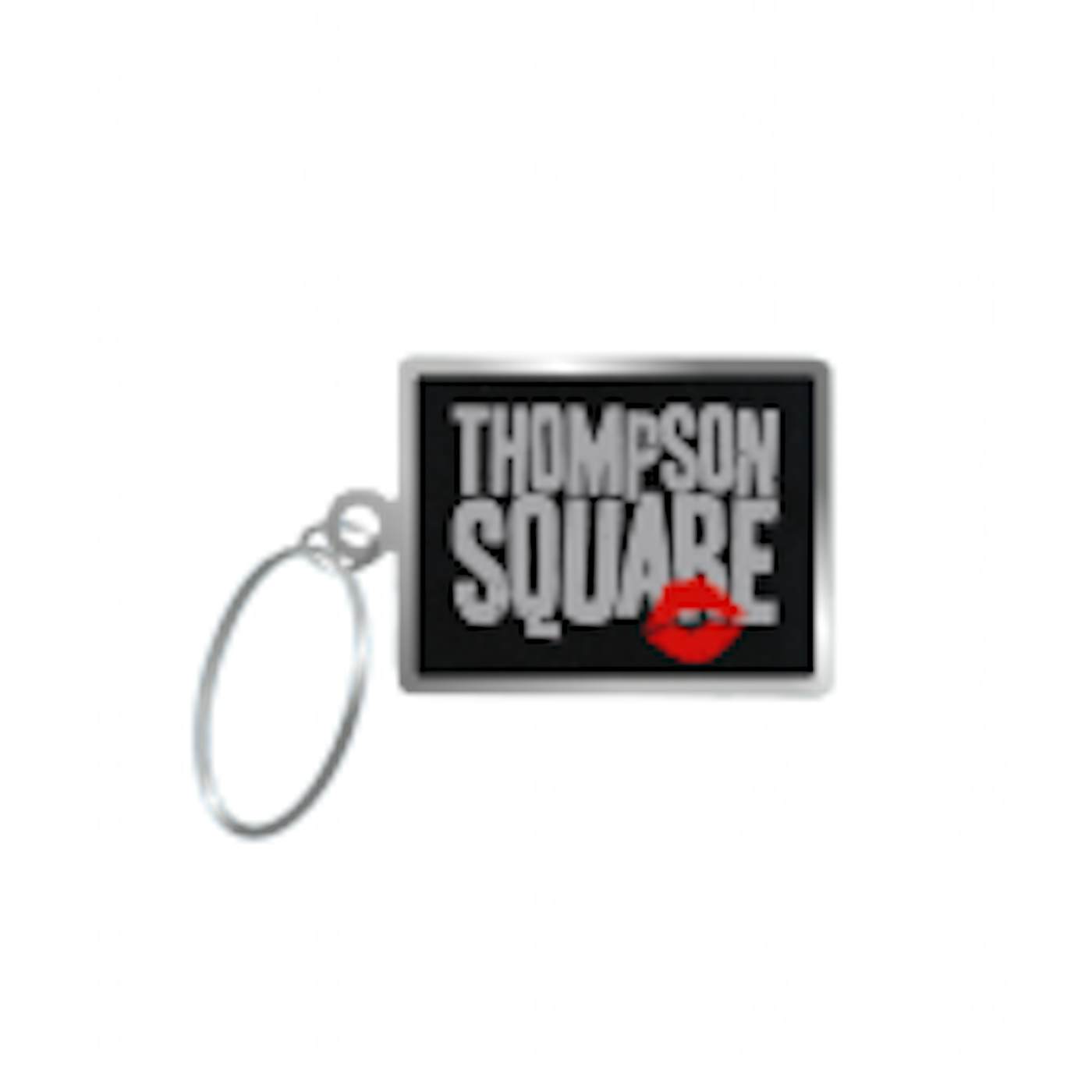Thompson Square Metal Keyring