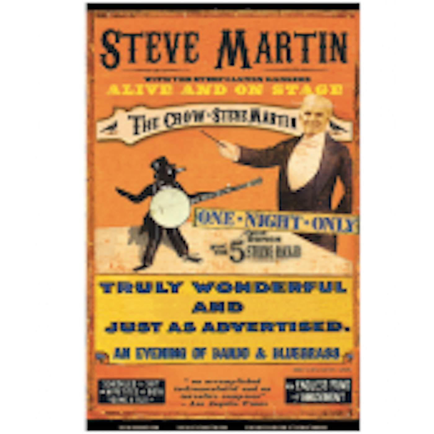 Steve Martin Tour Poster