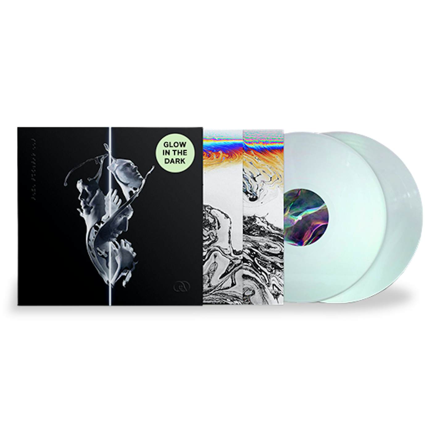 The Glitch Mob SEE WITHOUT EYES GLOW IN THE DARK BLUE 2LP SET (Vinyl)