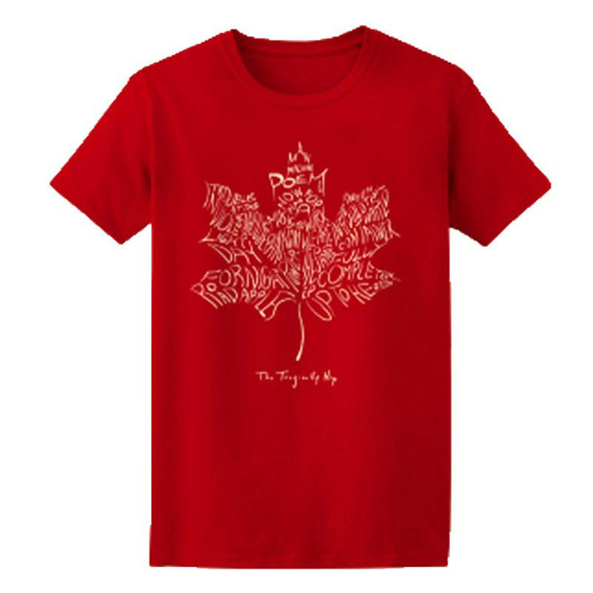 tragically hip maple leaf shirt