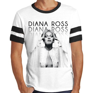 Diana Ross "Elegance" Unisex Football T-Shirt