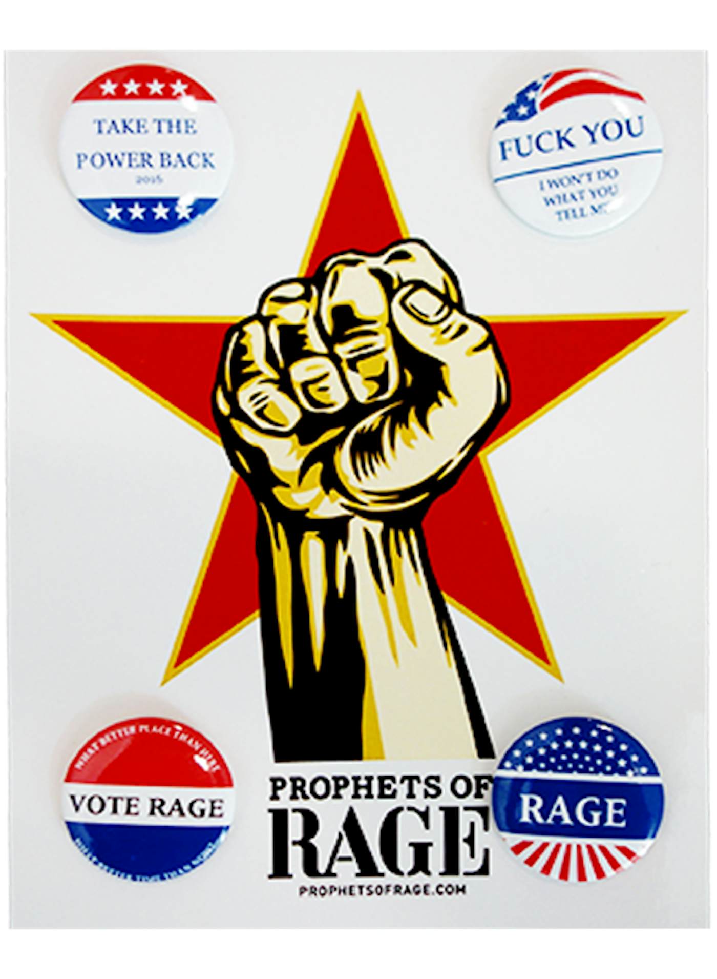 Prophets Of Rage "Make America Rage Again"