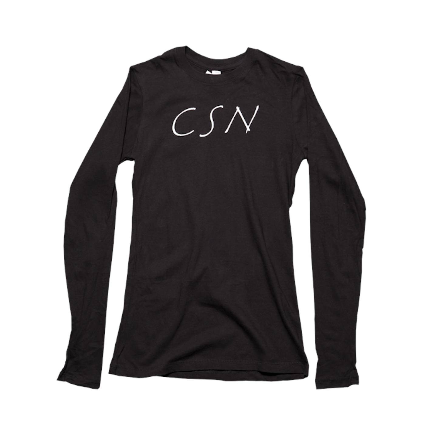 Crosby, Stills & Nash CSN "Initials" Womens Long Sleeve T-Shirt