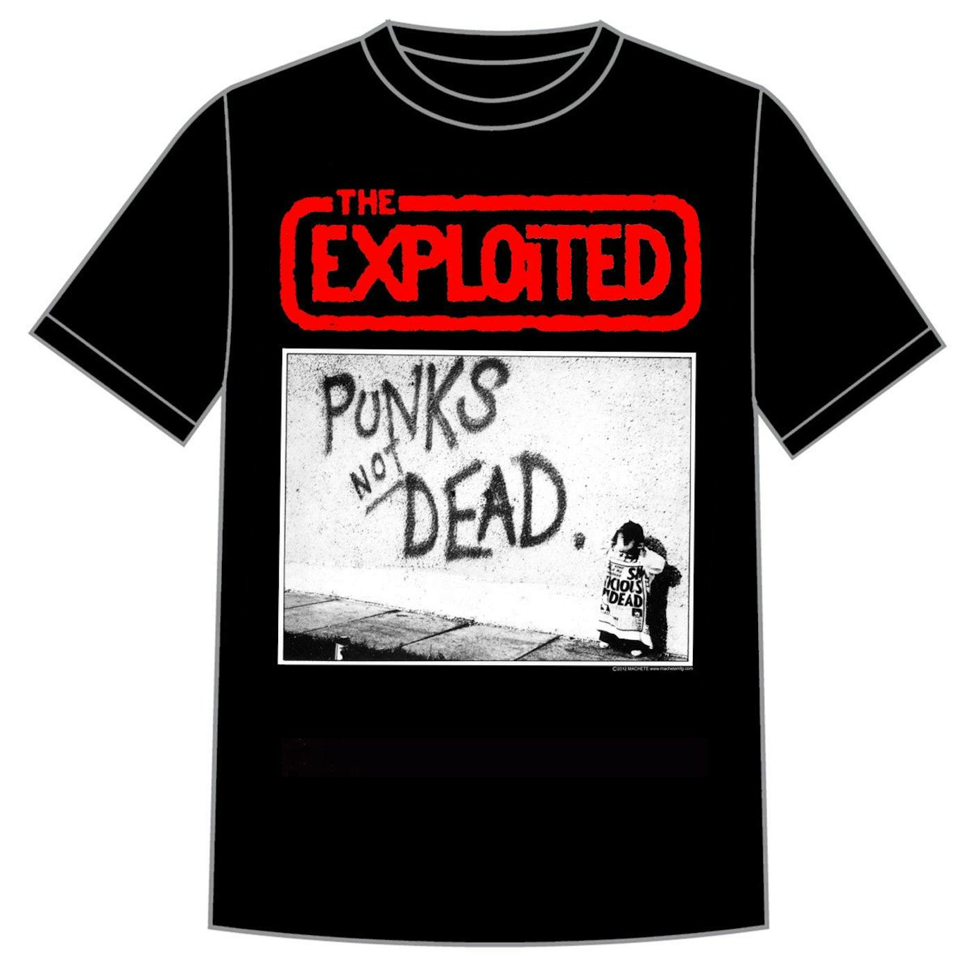 The Exploited "Punks Not Dead" Shirt