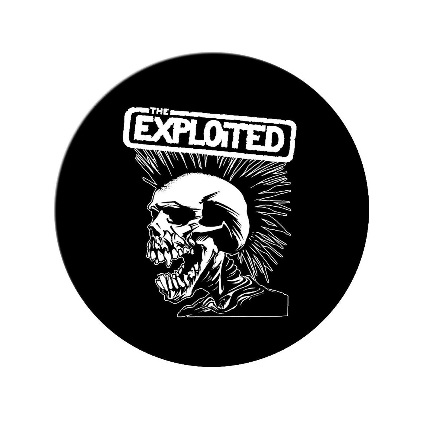 The Exploited "Pushead Skull' Pin