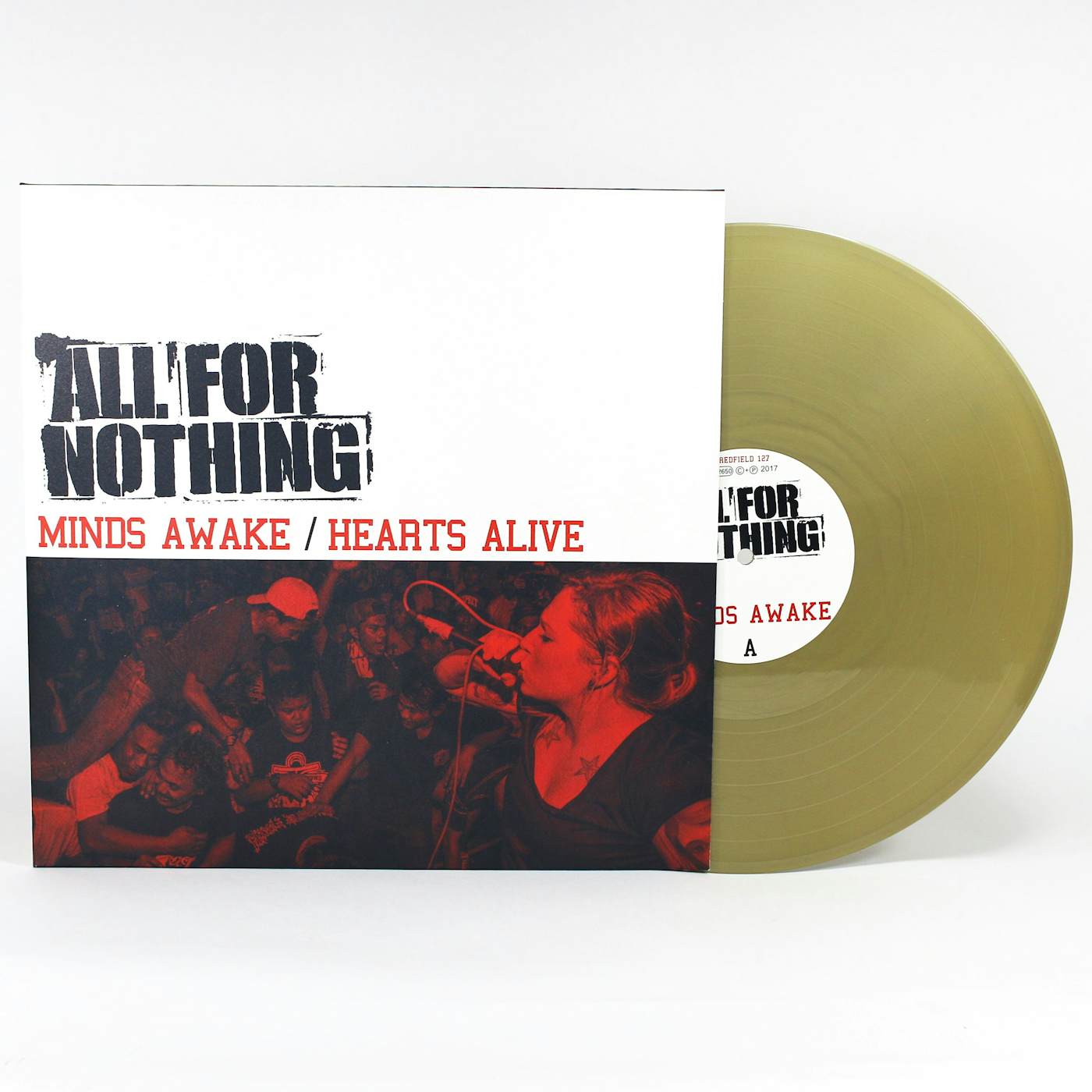 All For Nothing - Minds Awake / Hearts Alive - Vinyl Gold LP (2017)