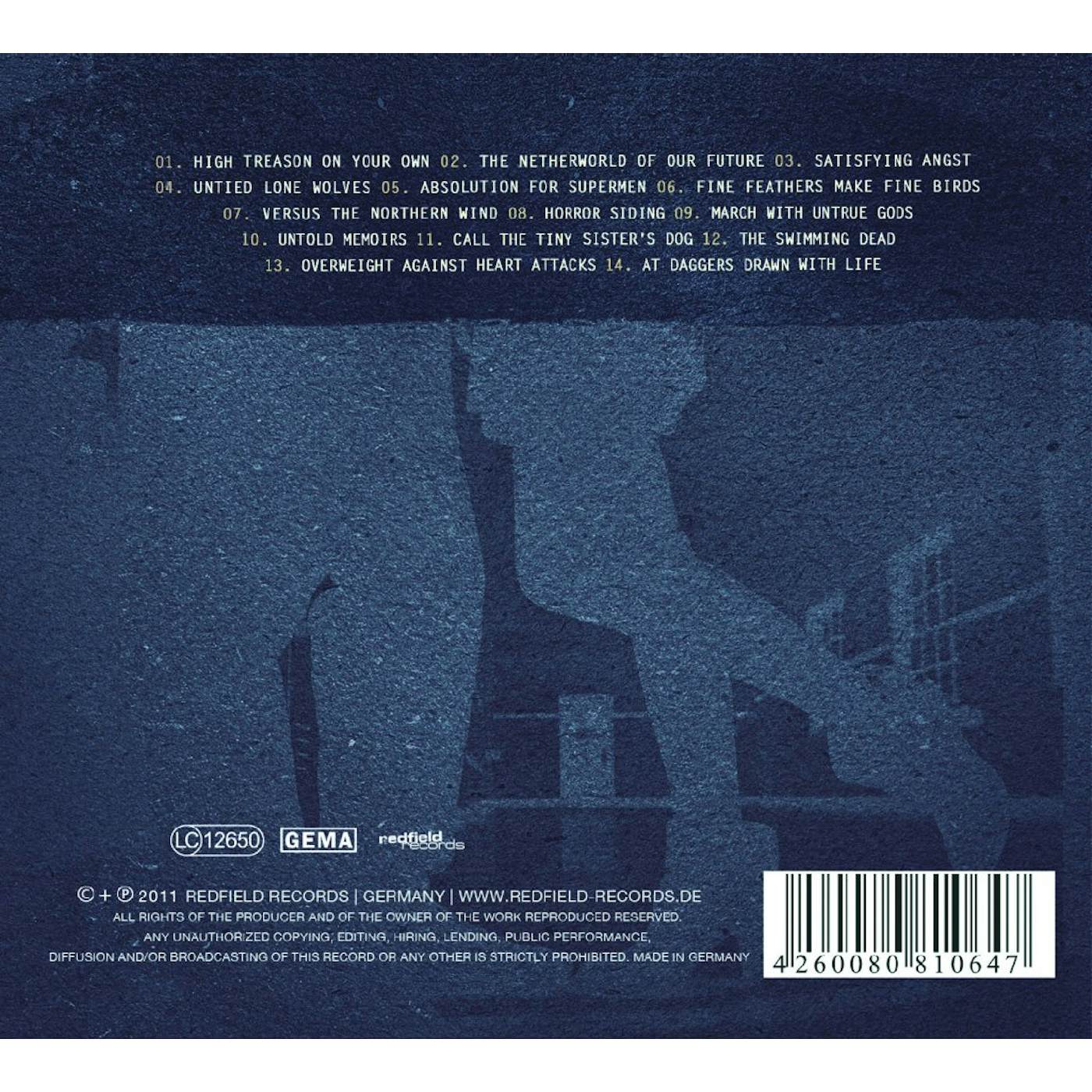 The Blackout Argument - Detention - CD (2011)