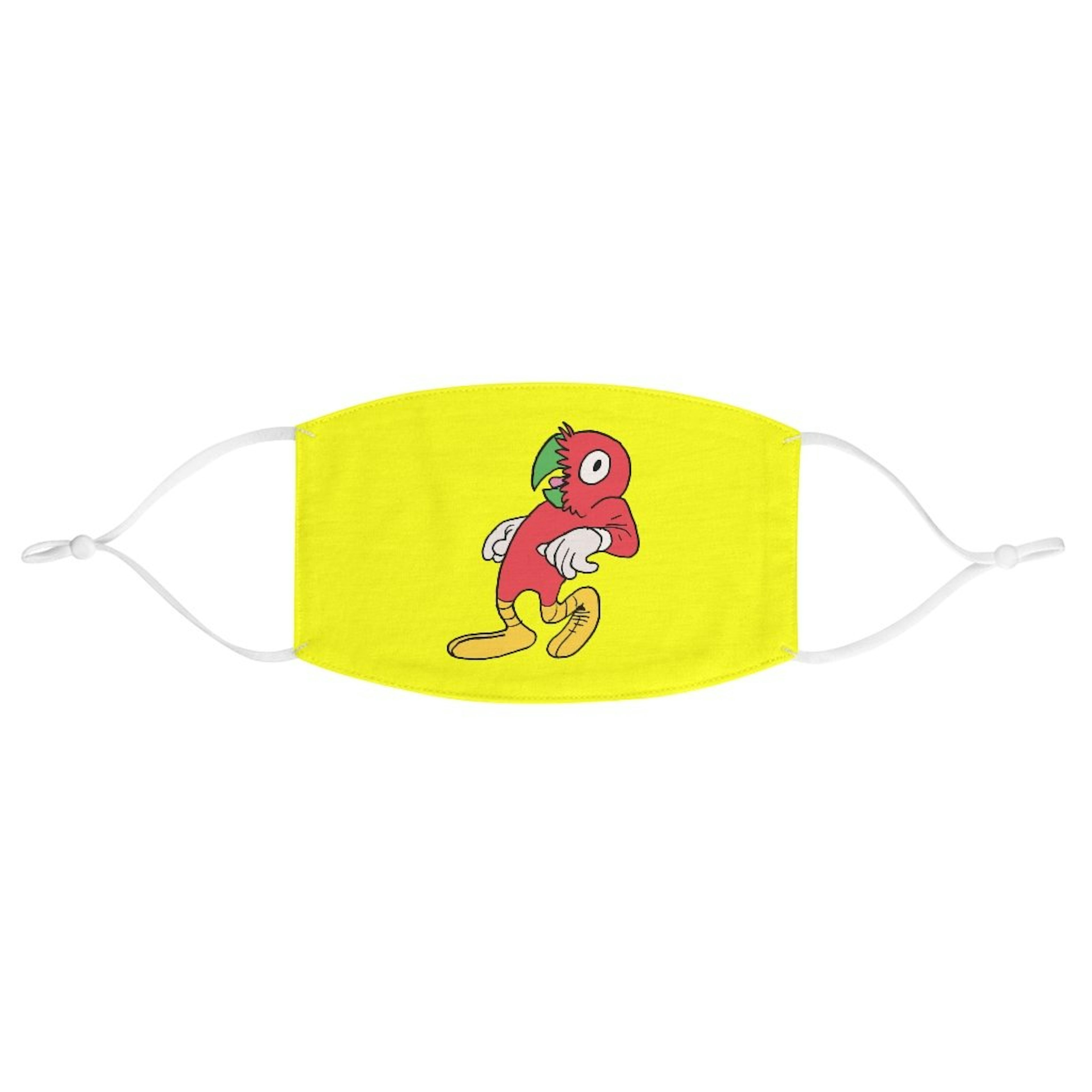 Eddie Island Face Mask Red Bird