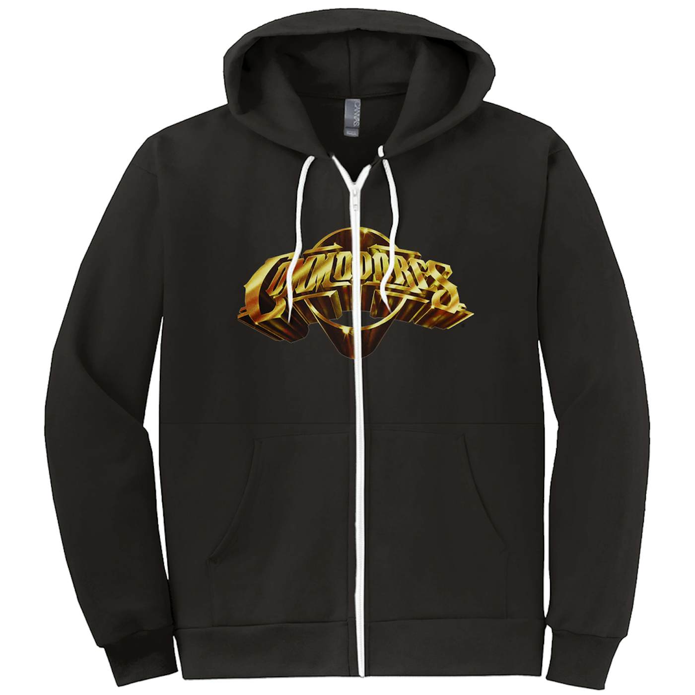 Commodores Classic Logo Zip-Up Hoodie (Black / Gold)