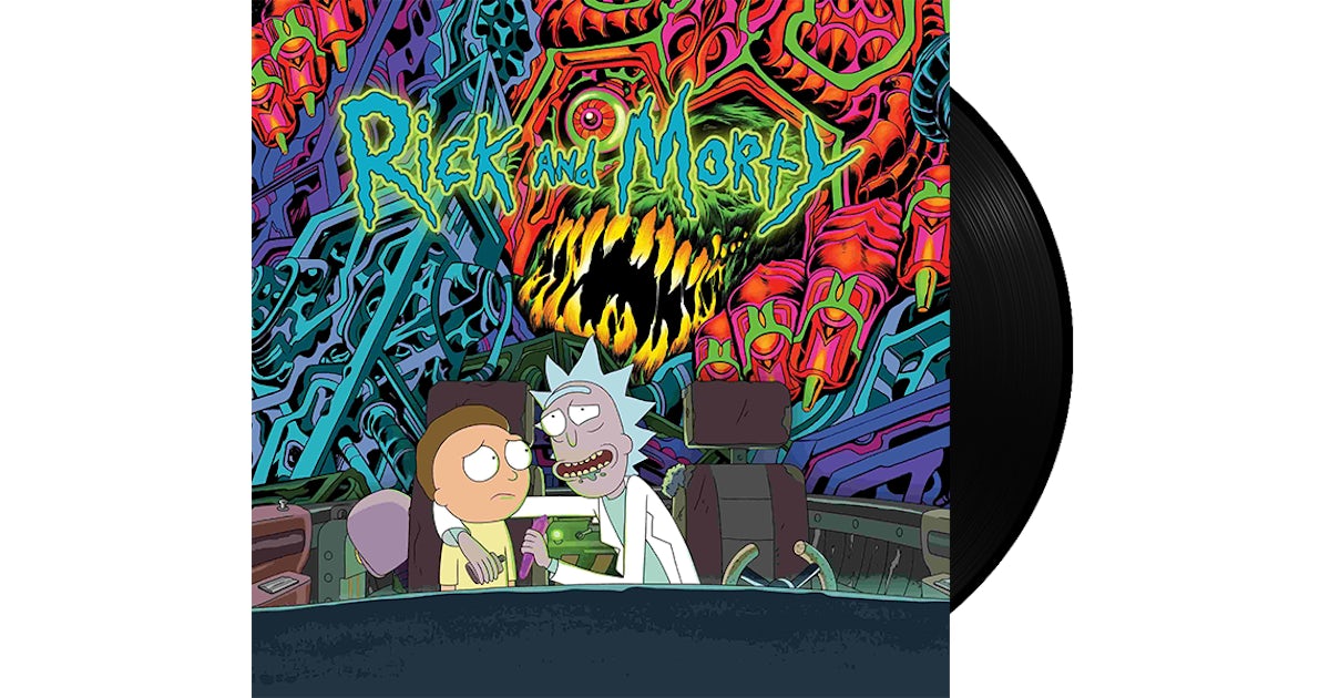 Rick And Morty Soundtrack Black Vinyl