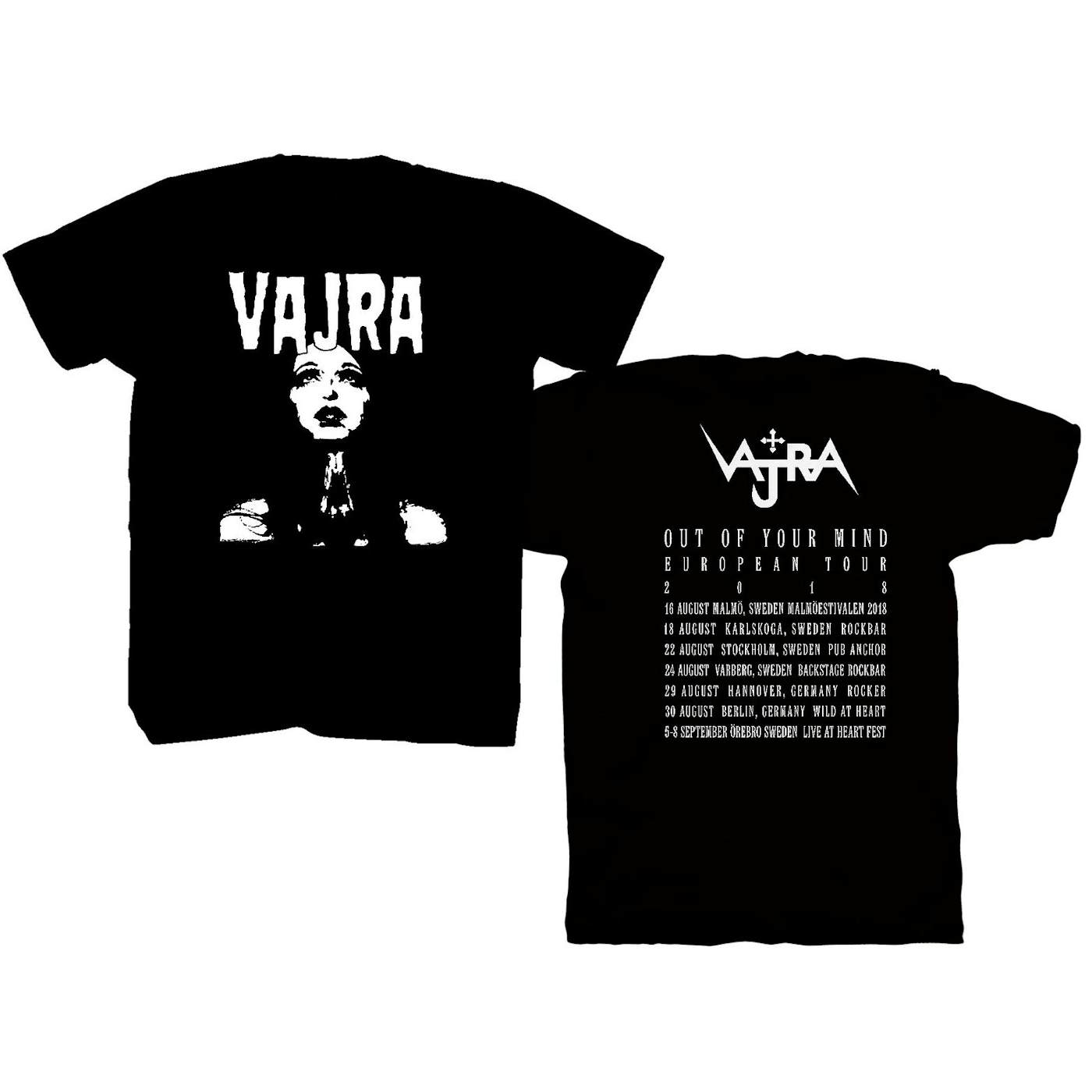 Limited Edition Vajra Out Of Your Mind European Tour Unisex T-Shirt
