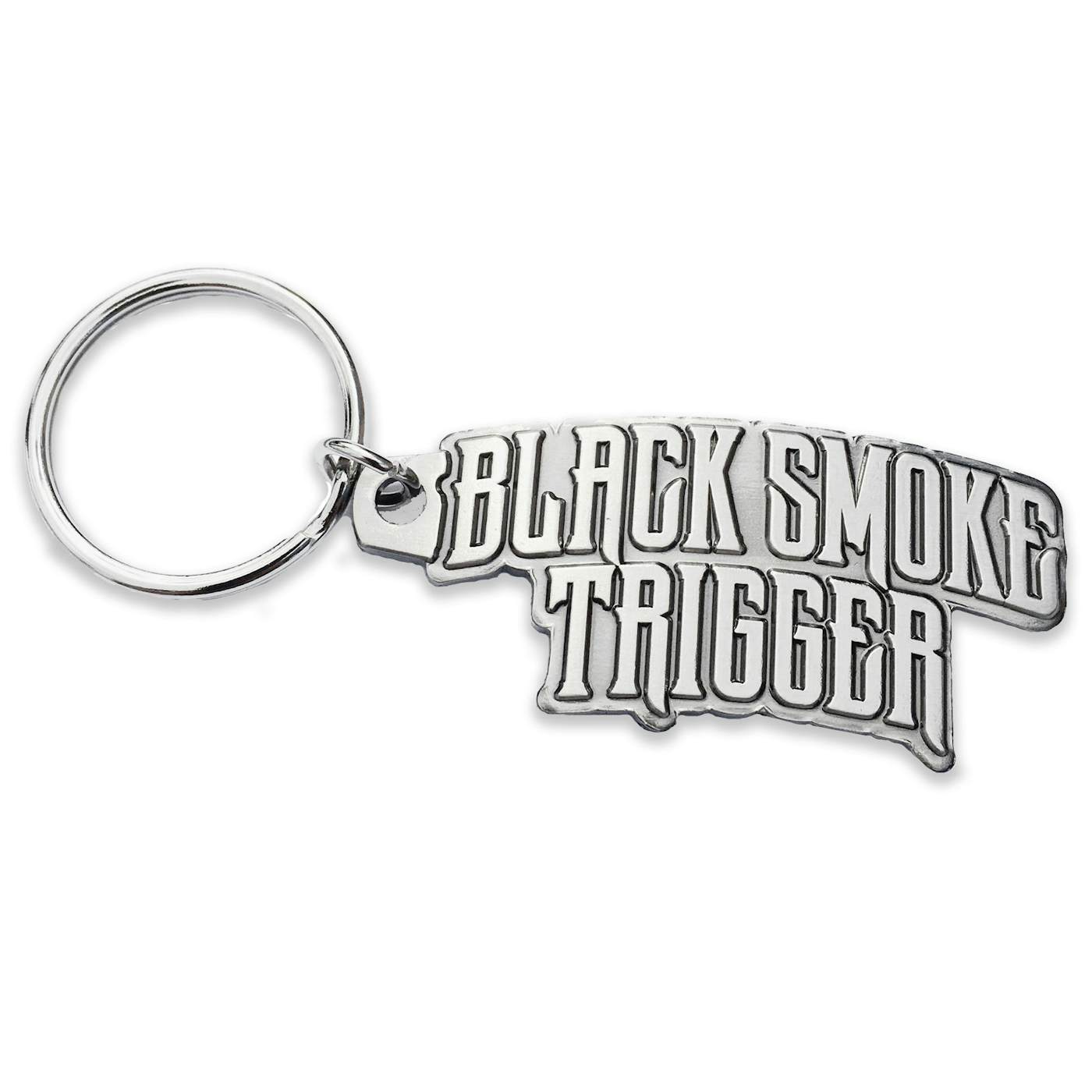 Black Smoke Trigger BST Logo Metal Keychain