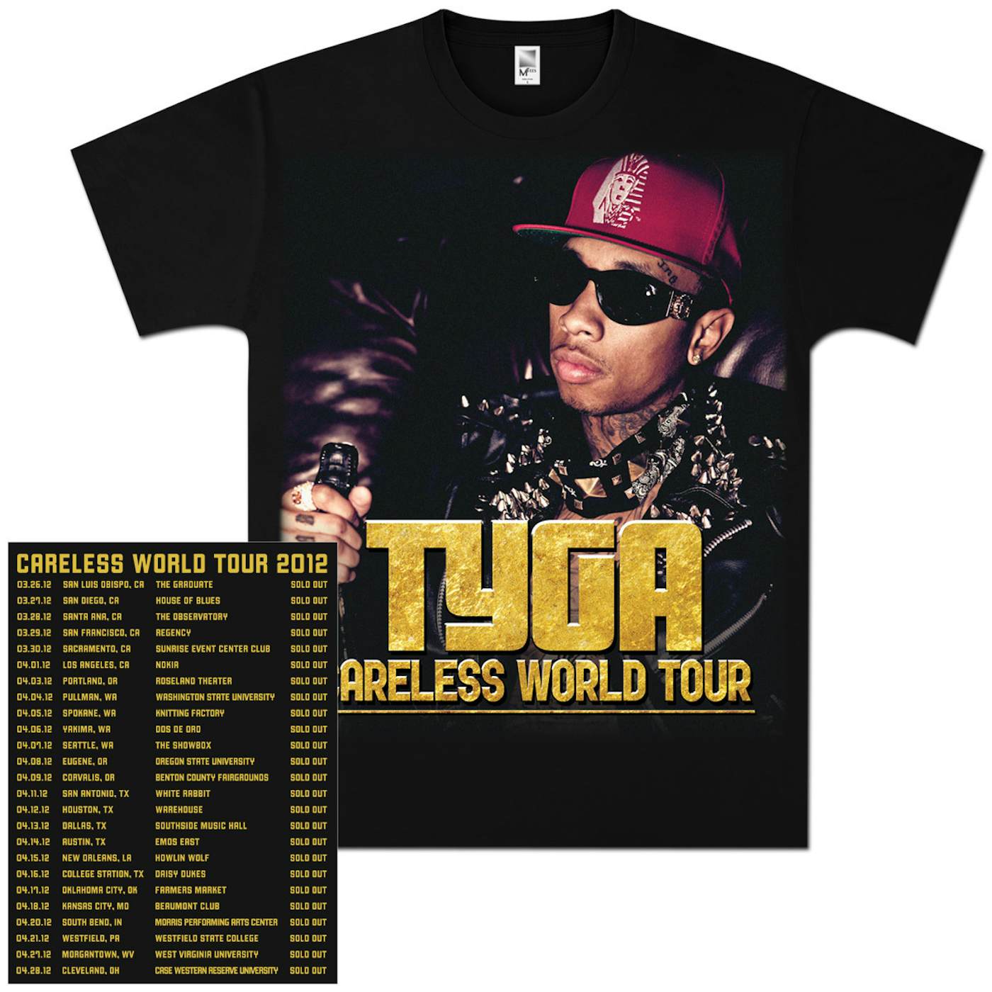 Tyga Careless Tour T-Shirt