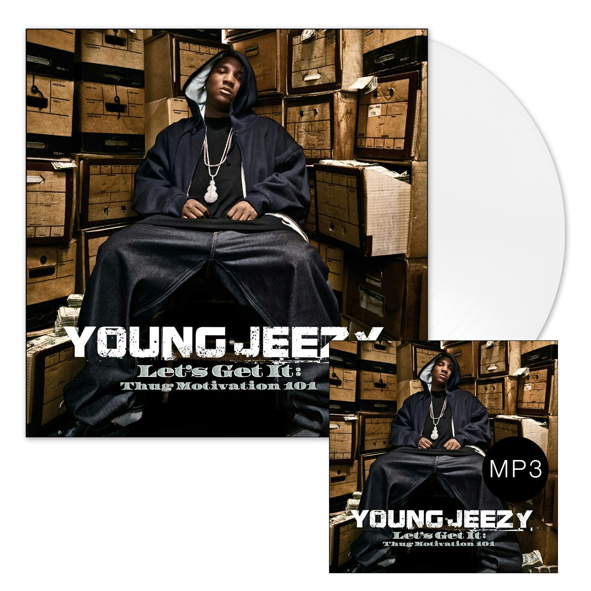 Jeezy Let’s Get It Thug Motivation 101 LP + Digital Album (Vinyl)
