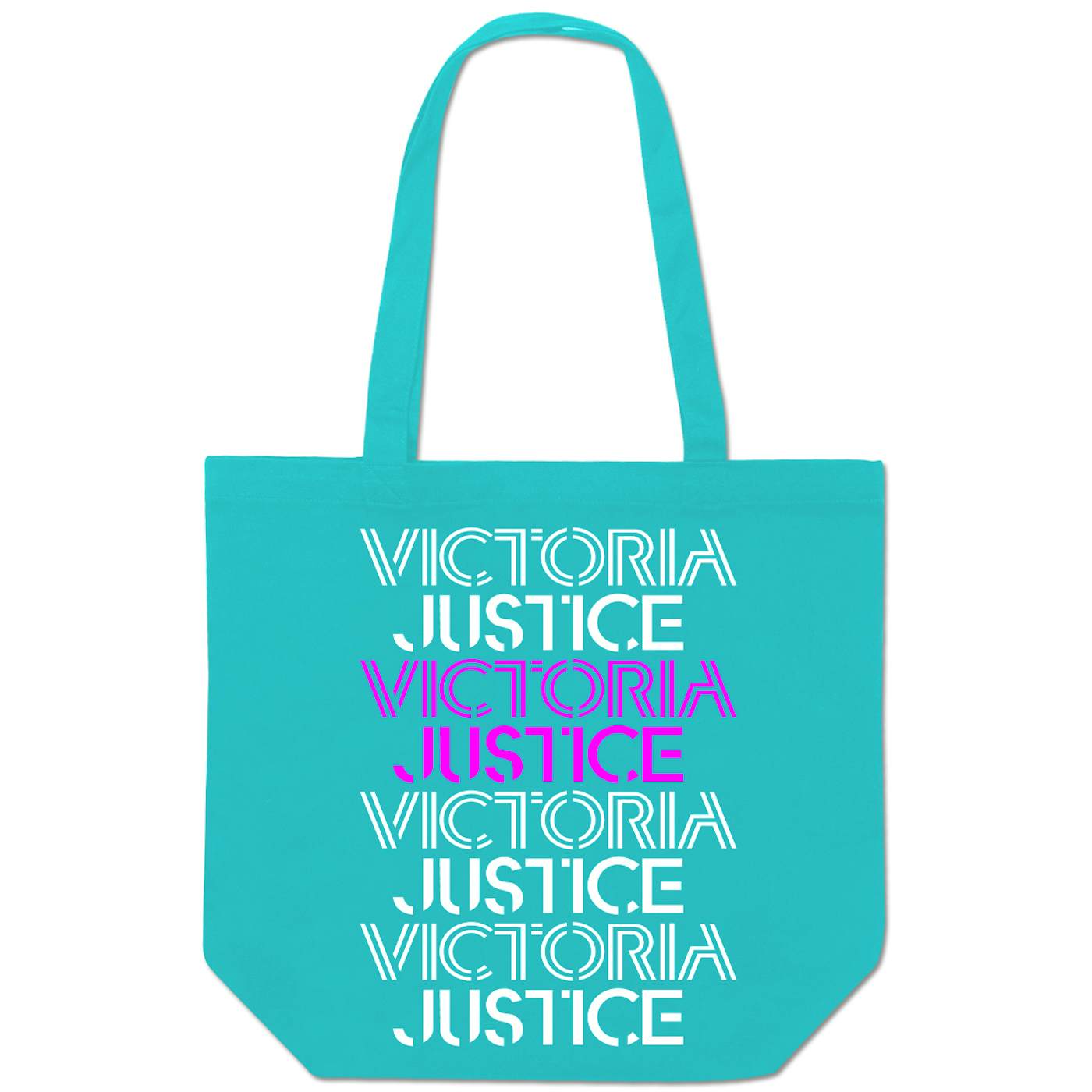Victoria Justice Stacked Logo Tote Bag