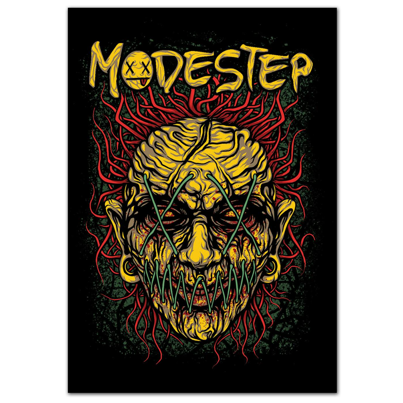 Modestep Stitched Face Poster