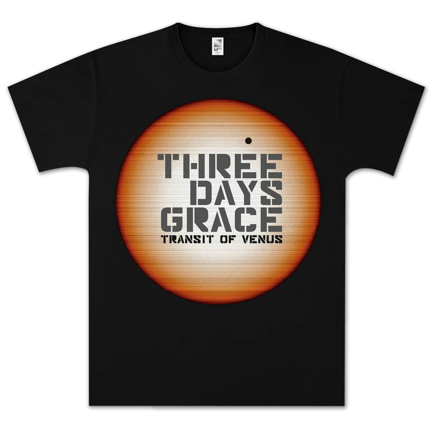 Three Days Grace Linear Sun T- Shirt