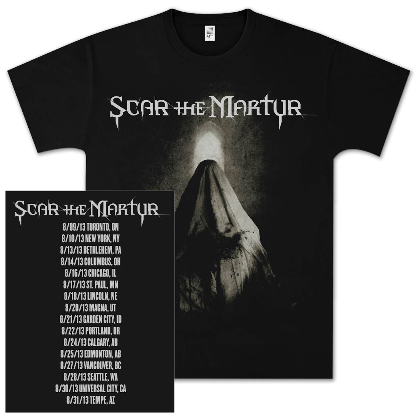 Scar The Martyr Ghost Tour T-Shirt