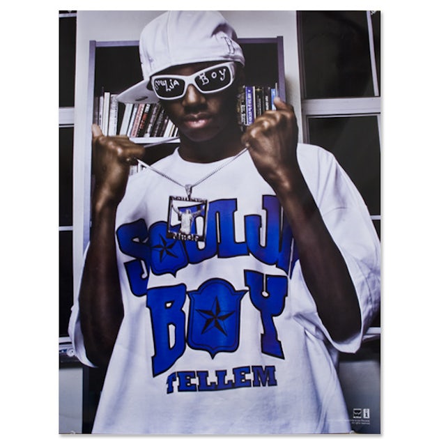Soulja Boy Tell 'Em Standing White Tee Poster