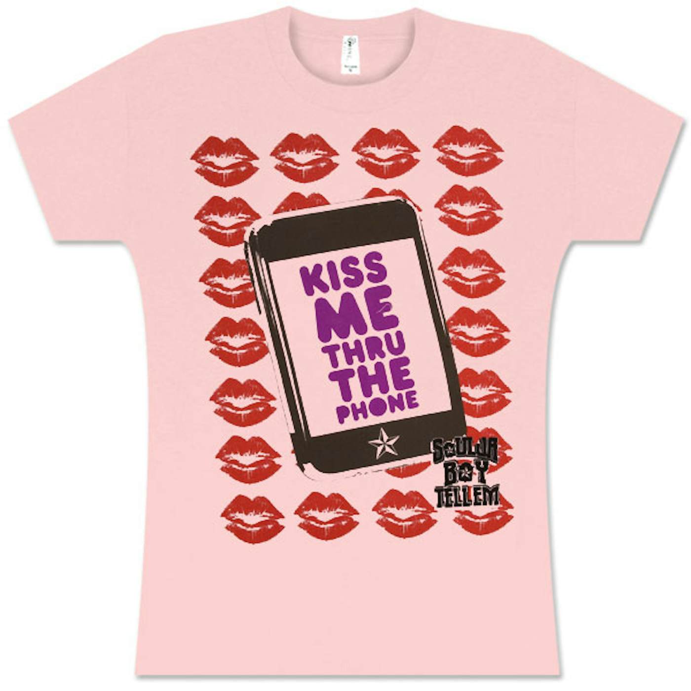 Soulja Boy Tell 'Em Cell Phone Kiss Pink Babydoll
