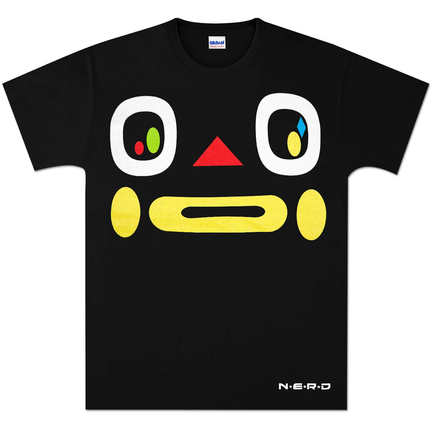 N.E.R.D Clown Face T-Shirt