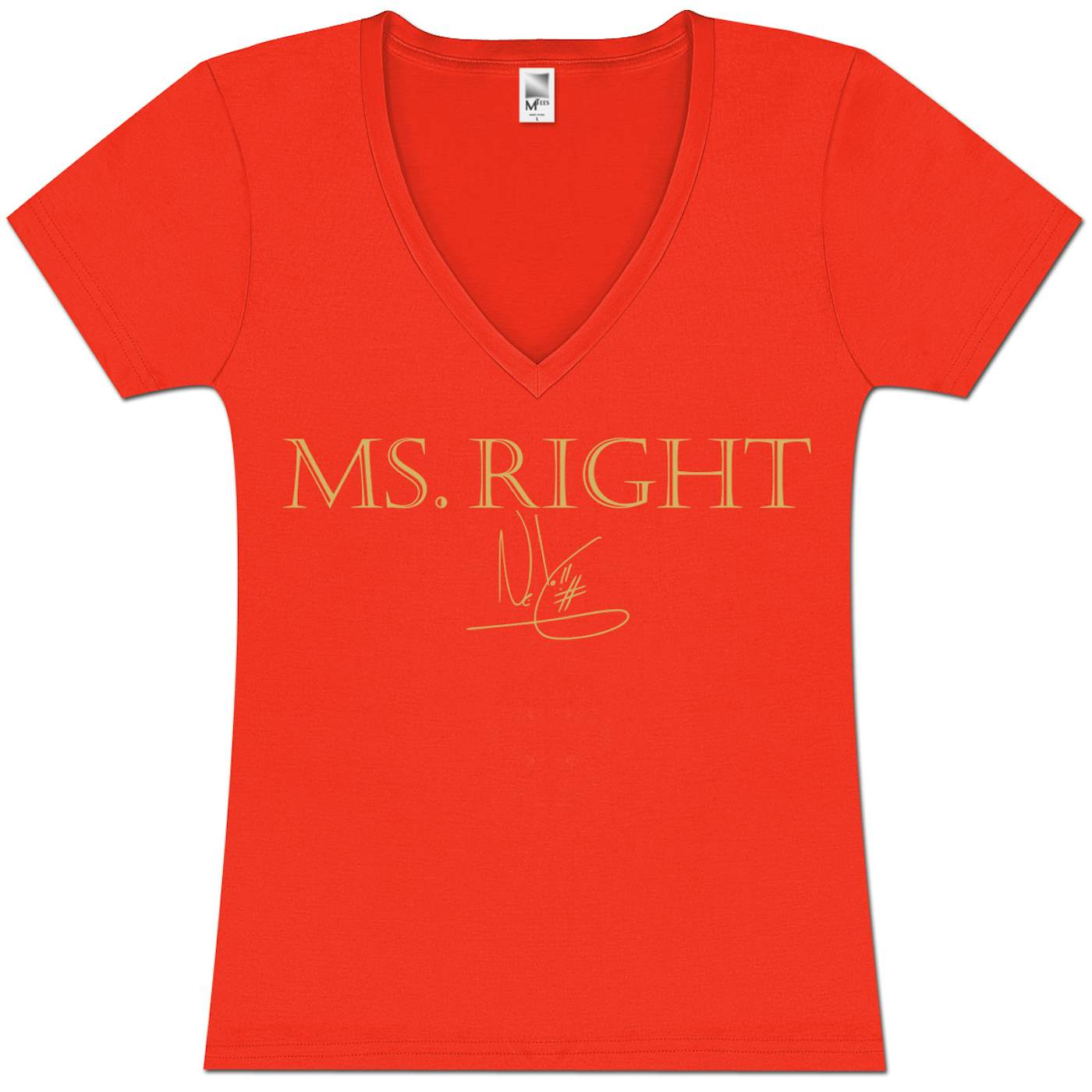 Ne-Yo Ms. Right Girlie T-Shirt