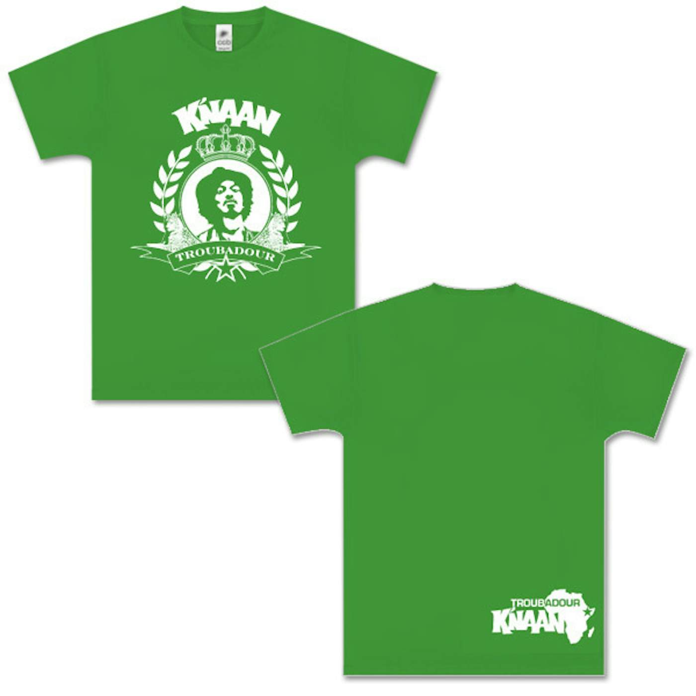 K'Naan Green Troubadour Emblem T-Shirt