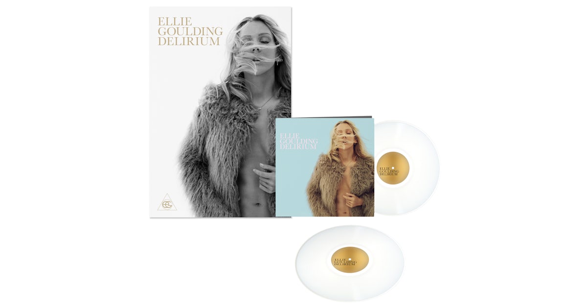 Ellie Goulding DOUBLE DISC WHITE VINYL + 12