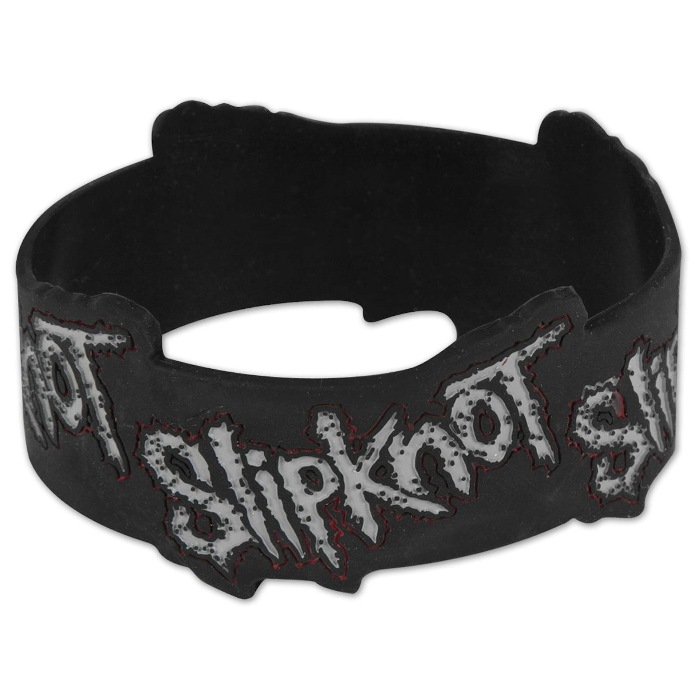 Slipknot Logo Rubber Wristband