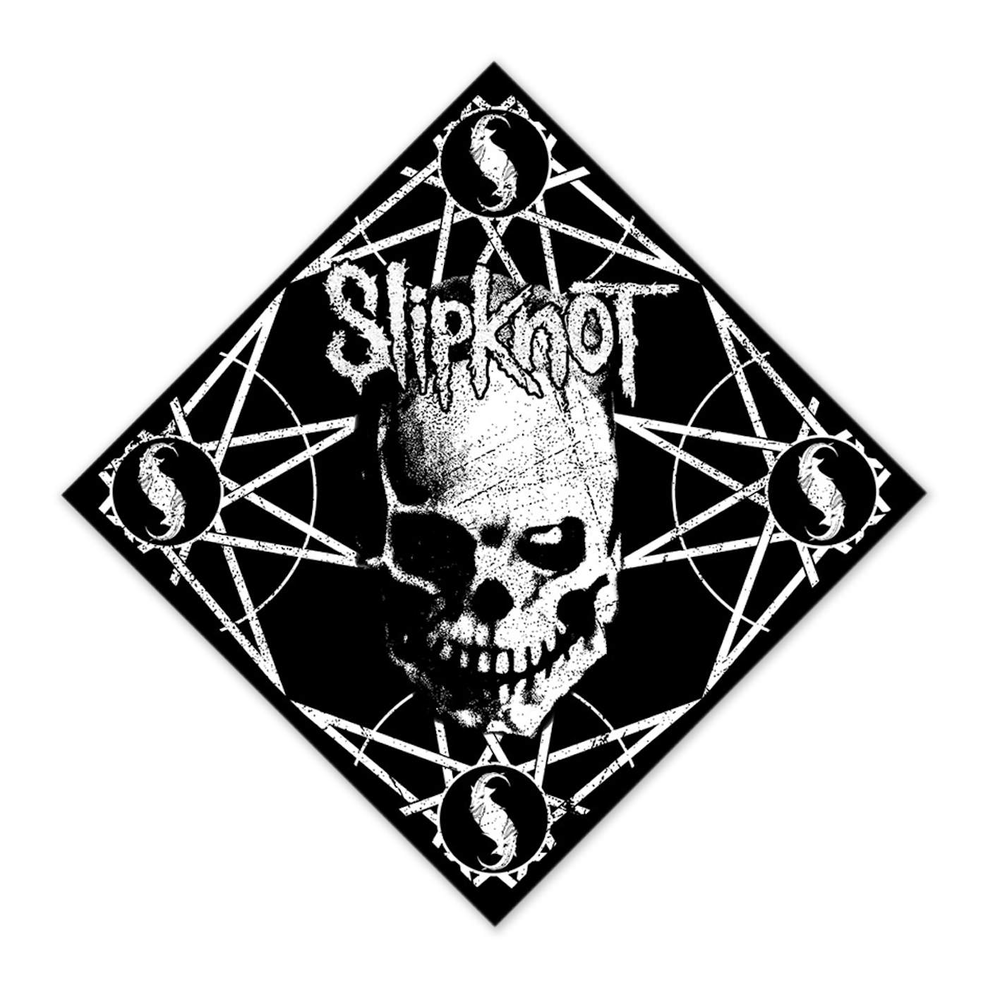 Slipknot Skull and Stars Bandana