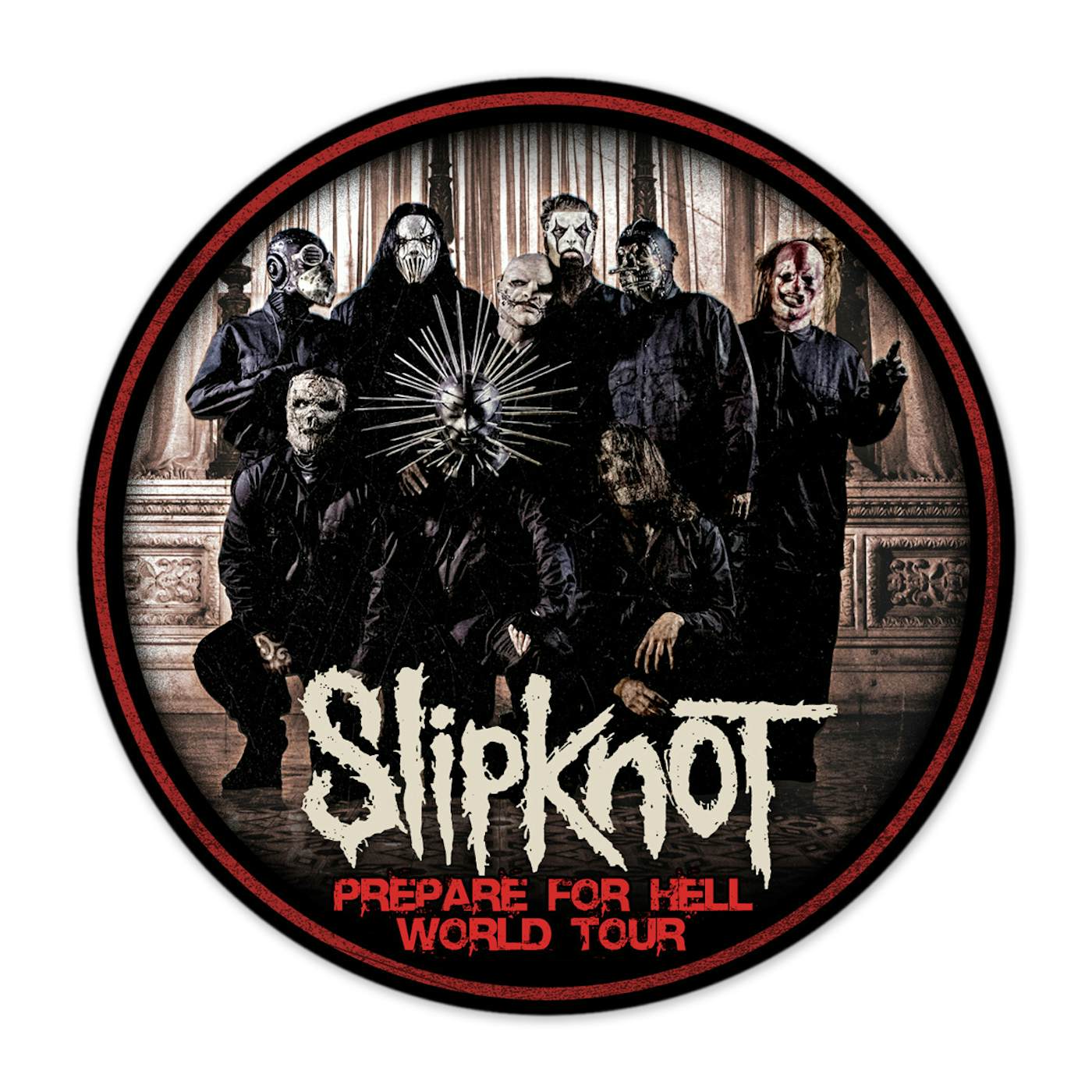 Slipknot PFH 4" Round Sticker