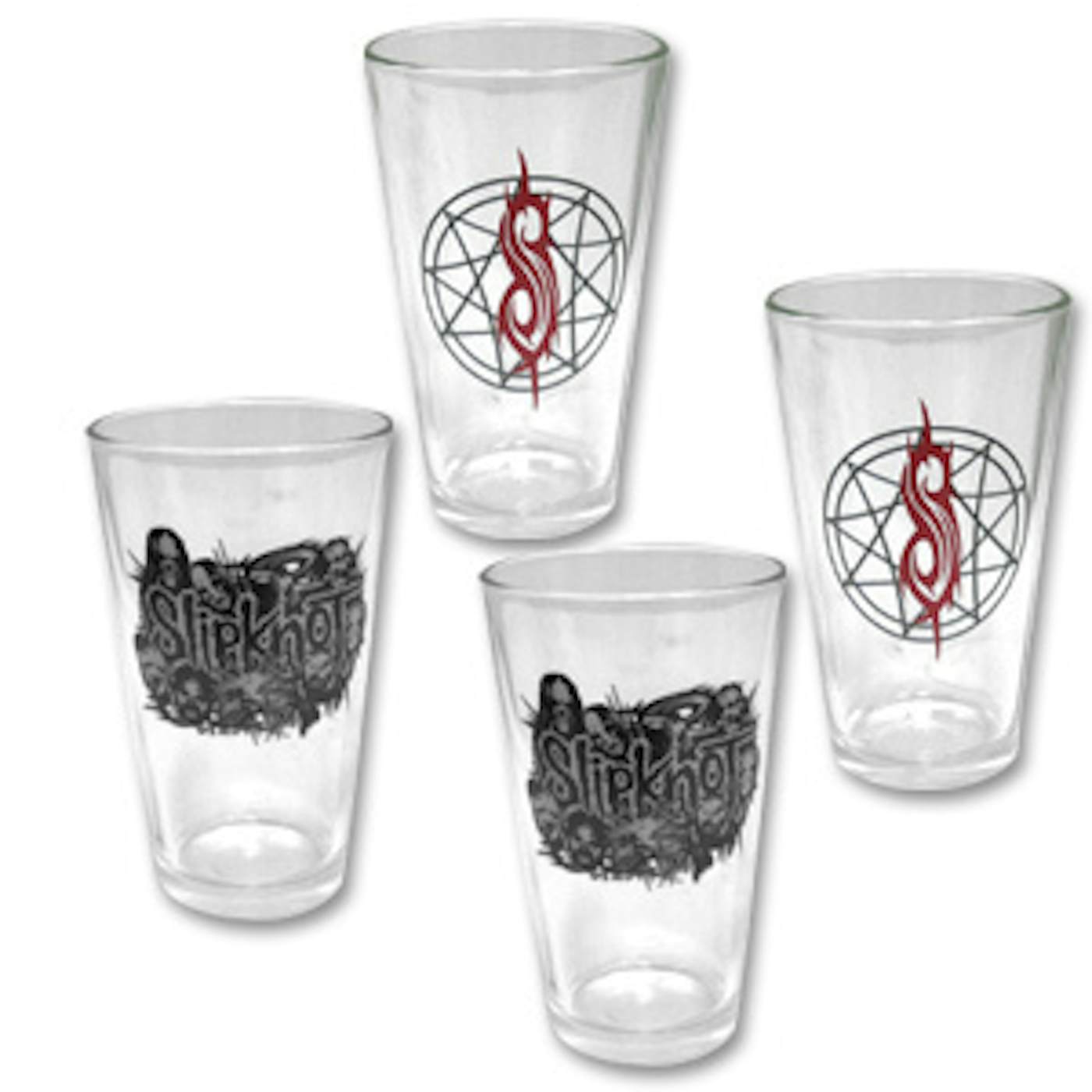 Slipknot 4-Pack Pint Glasses