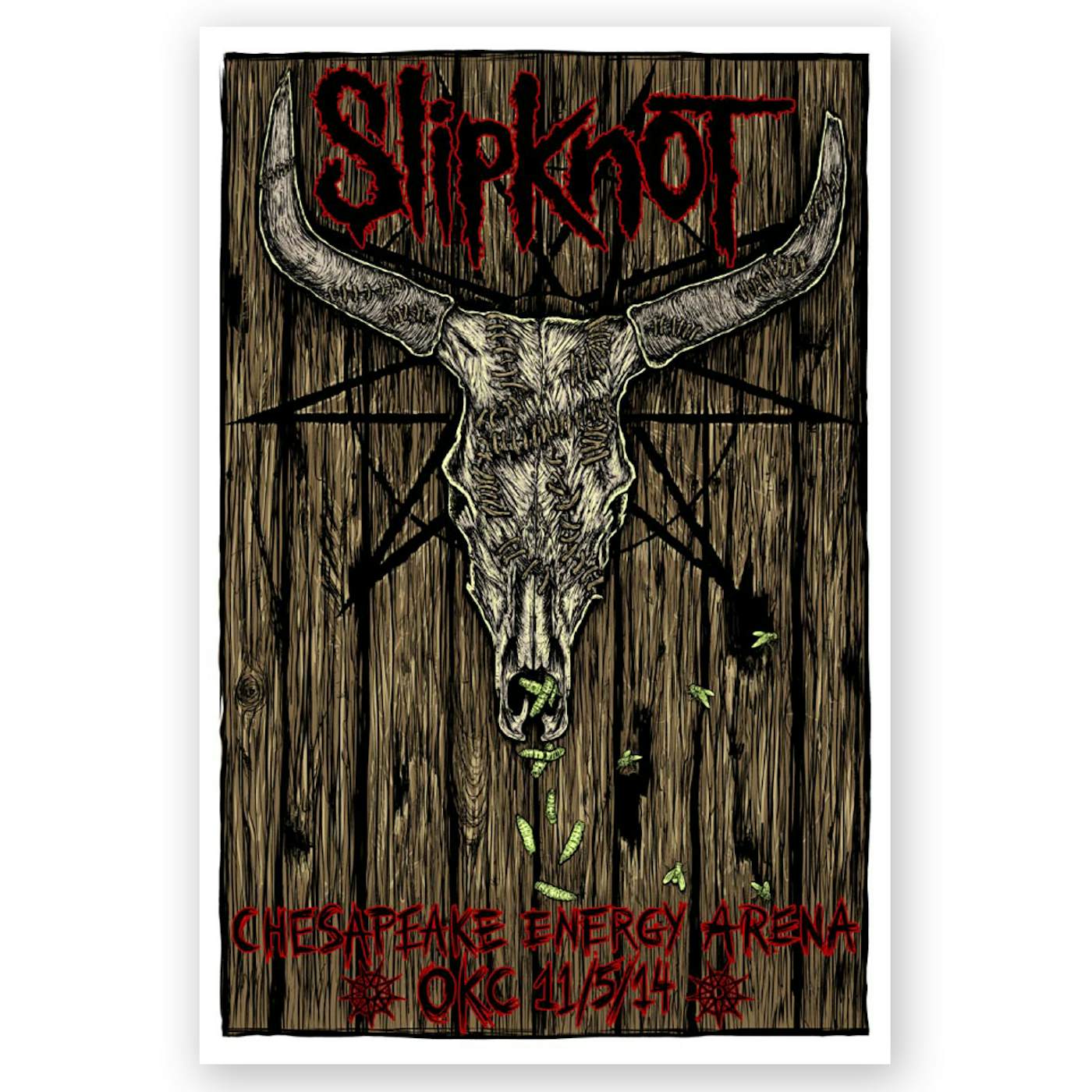 Slipknot OKC Event Poster