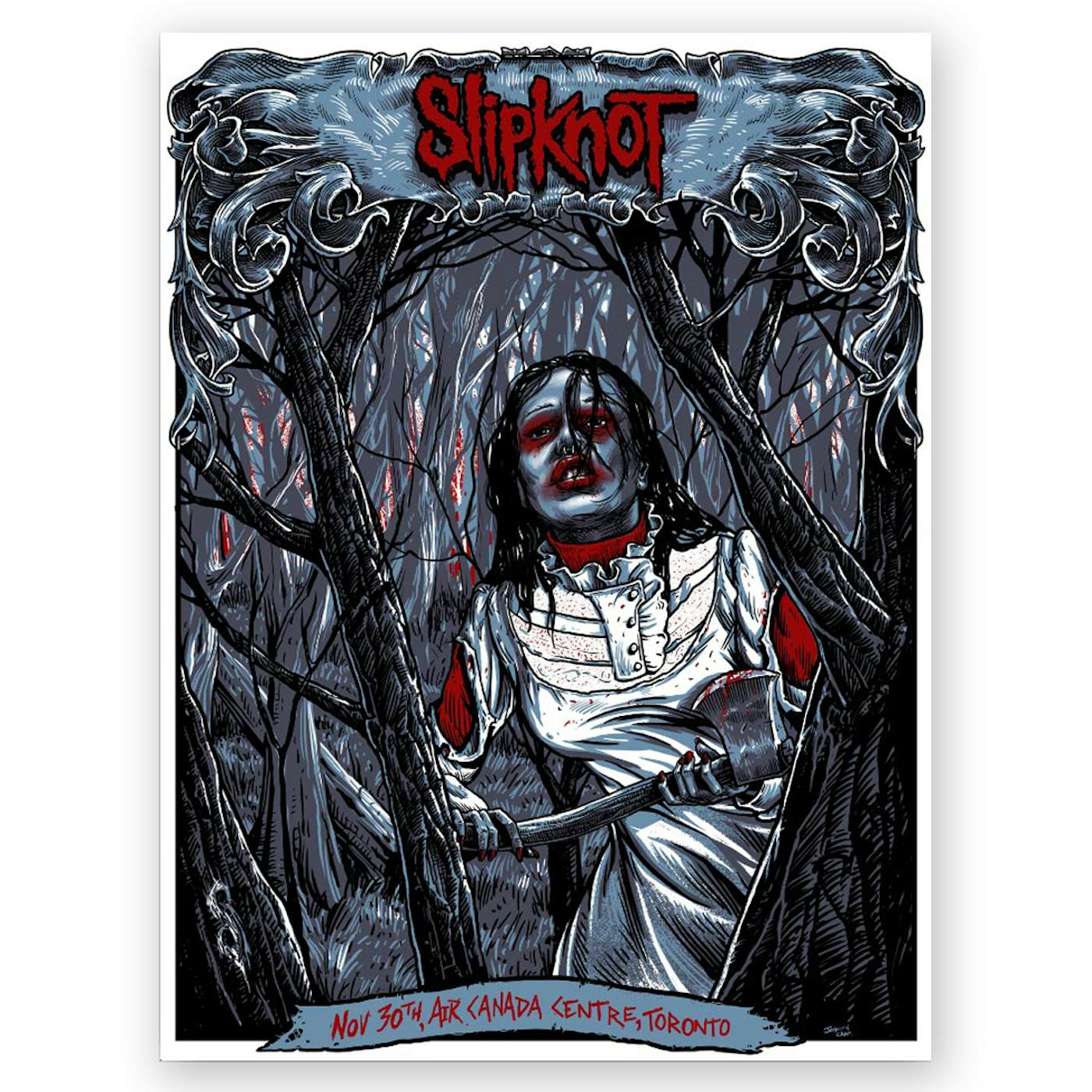Slipknot Toronto Event Poster