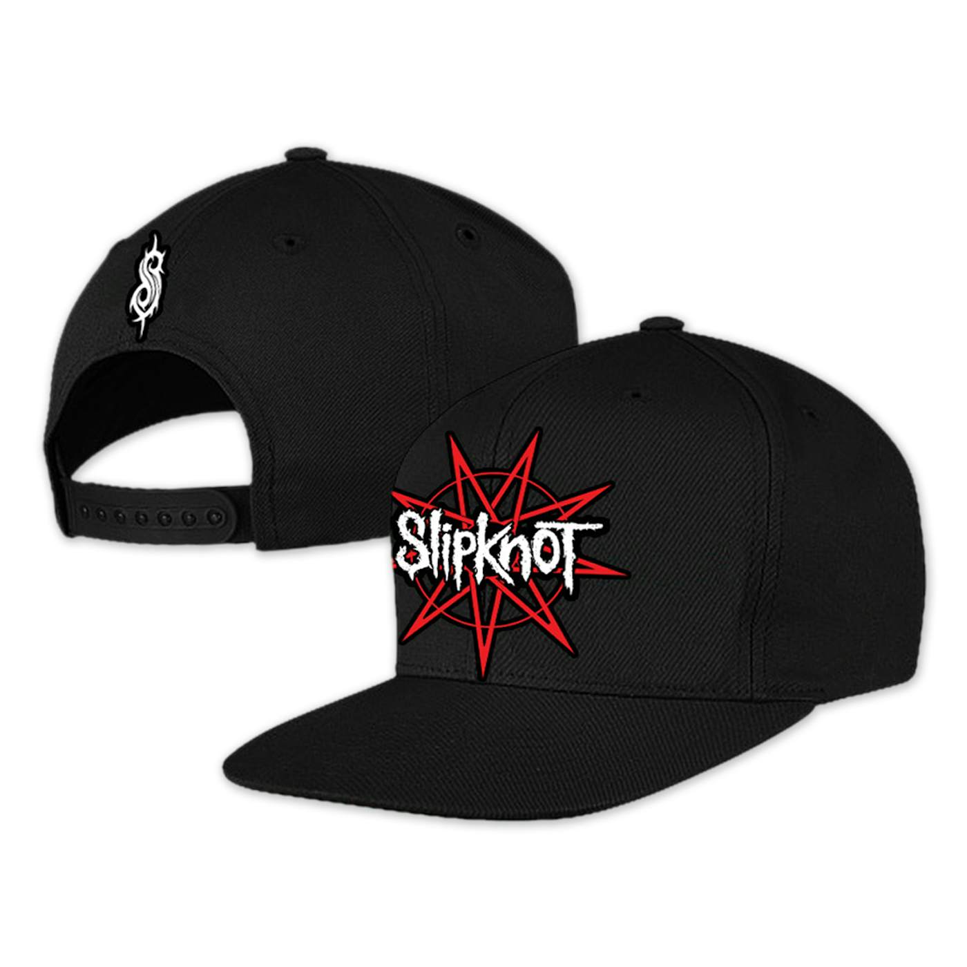 Slipknot Star Logo Flat Brimmed Hat