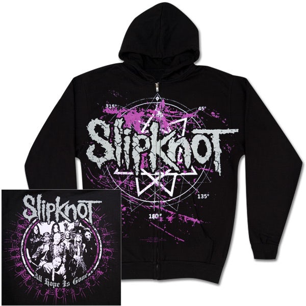 Slipknot Purple Star FullZip Hoodie