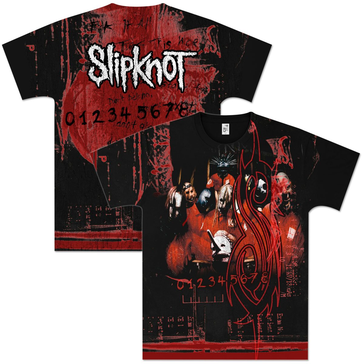 Slipknot Debut Band Allover TShirt
