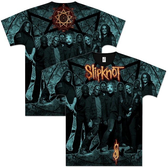Slipknot Cracked Allover TShirt