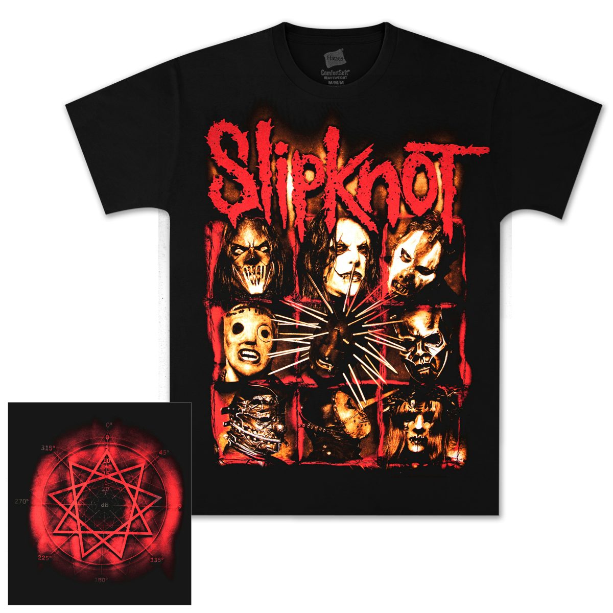 Slipknot Dirty Frame TShirt Black