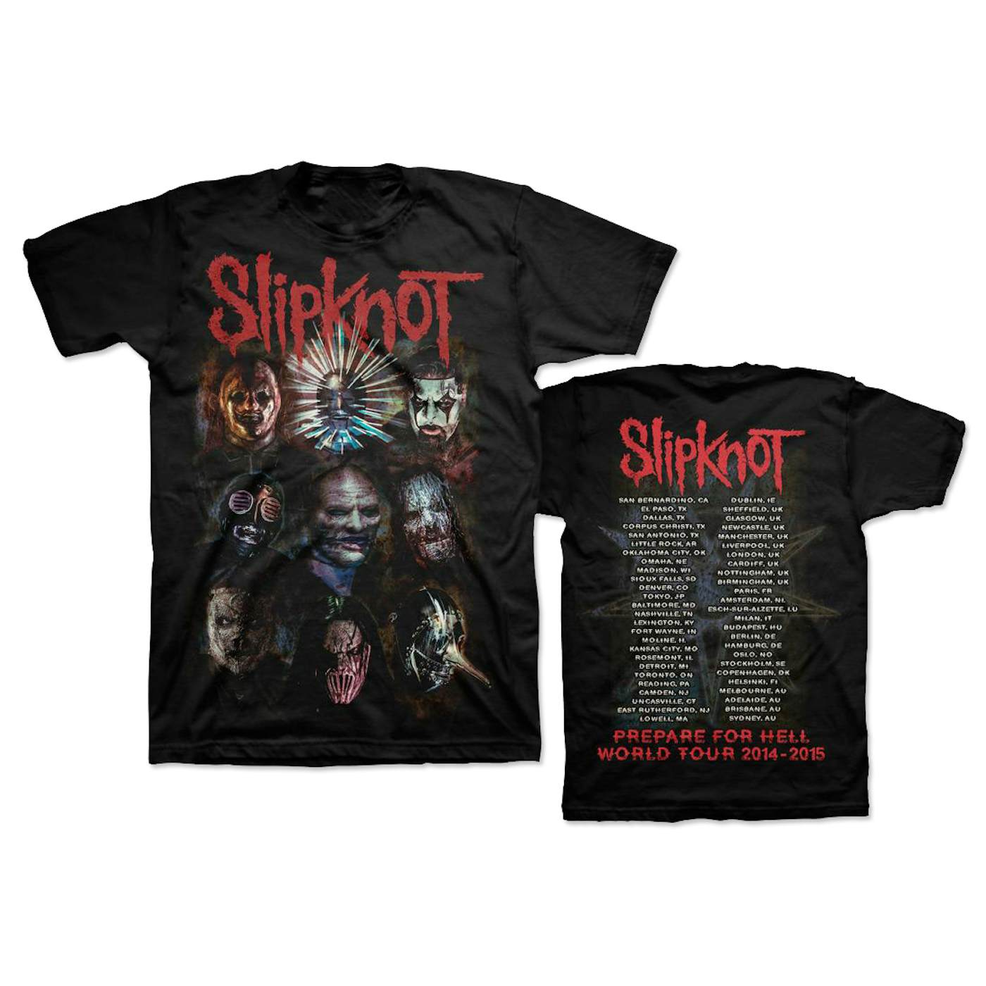 Slipknot Oxidized PFH Tour T-Shirt