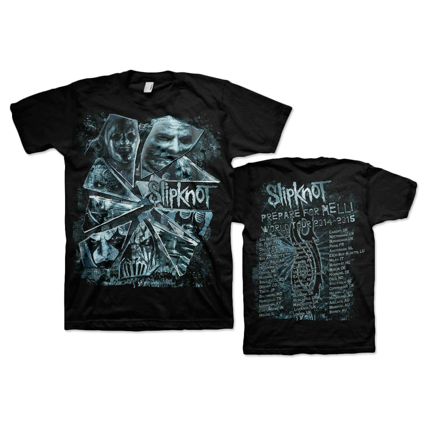 Slipknot Broken Glass Tour T-Shirt