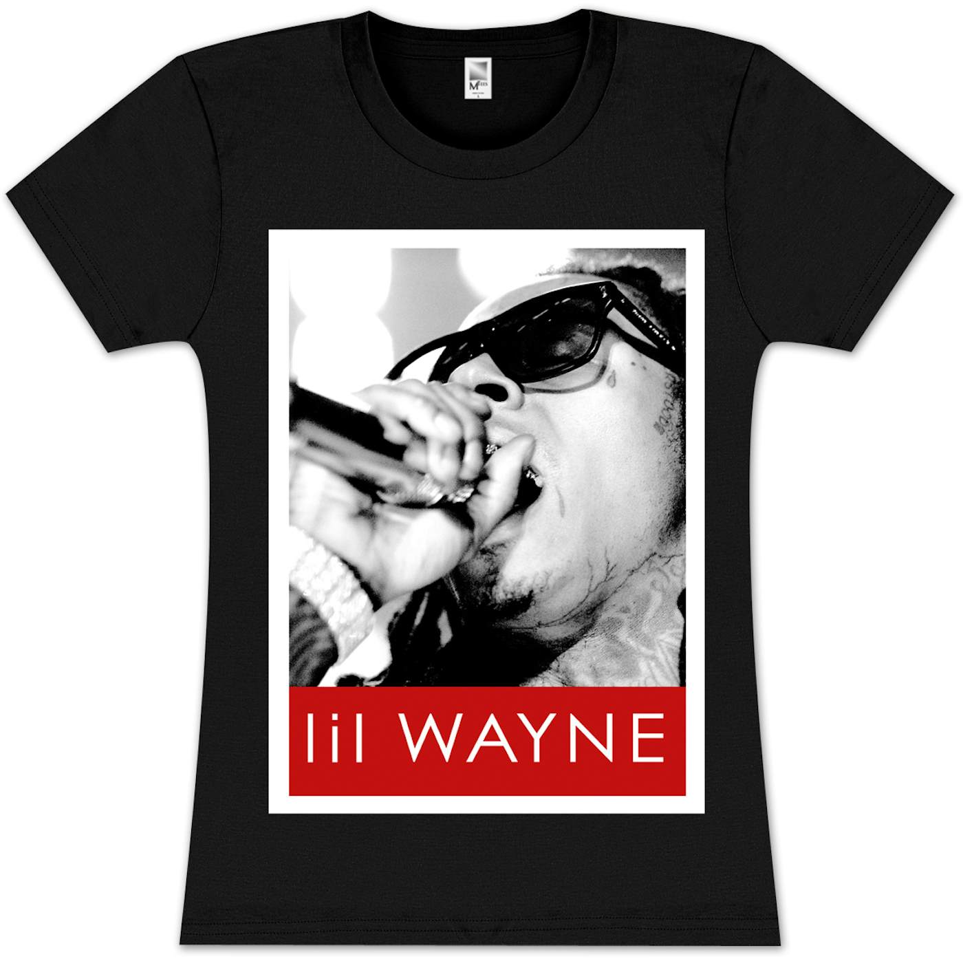 Lil Wayne Back Print Overdyed Band T Shirt