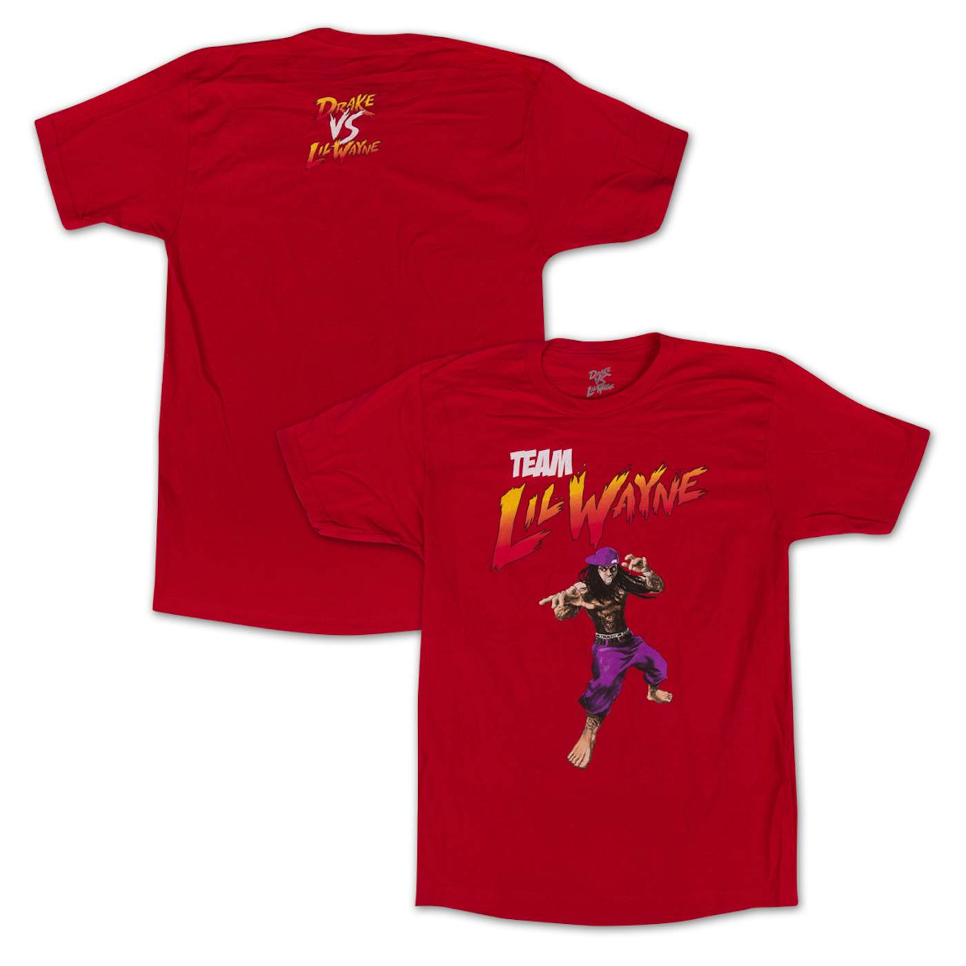 Drake vs. Lil Wayne Team Lil Wayne T-Shirt