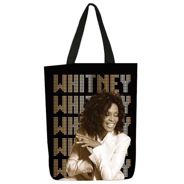 whitney large logo tote bag