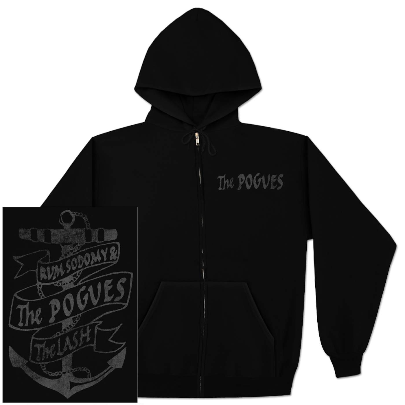 The Pogues Anchor Zip Hoodie