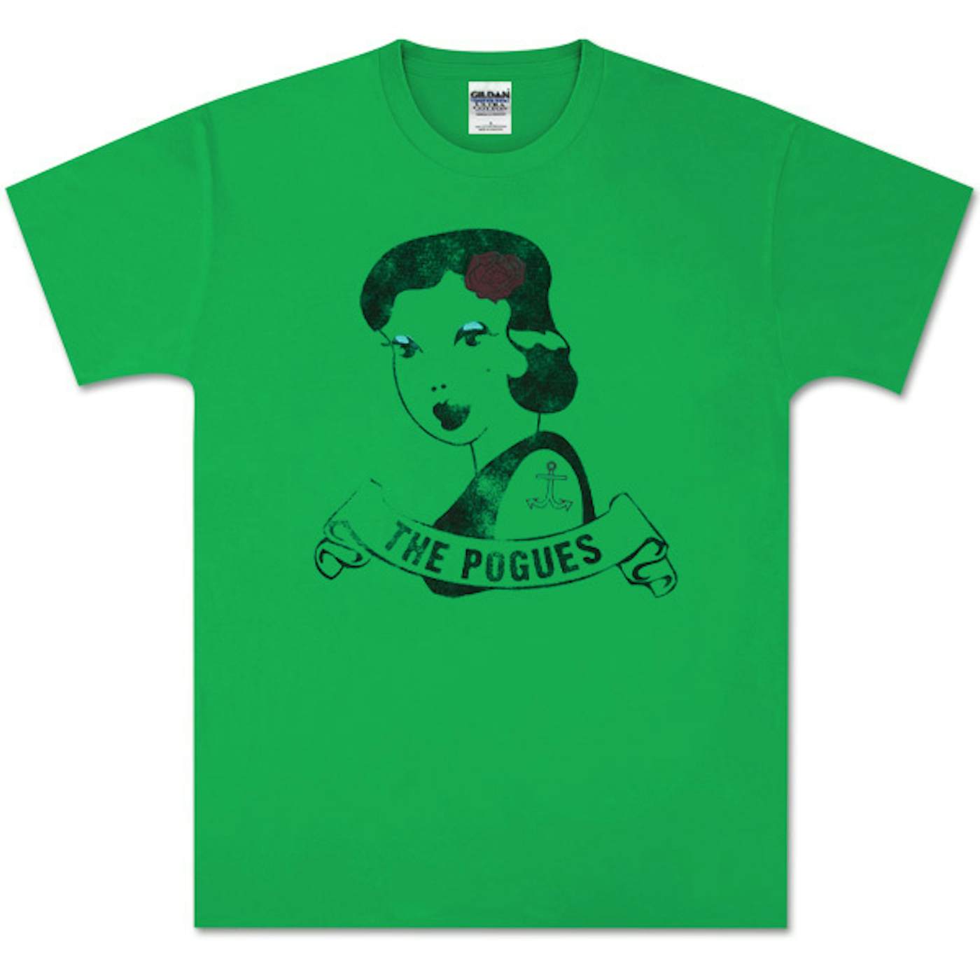 The Pogues Green Tattoo T-Shirt