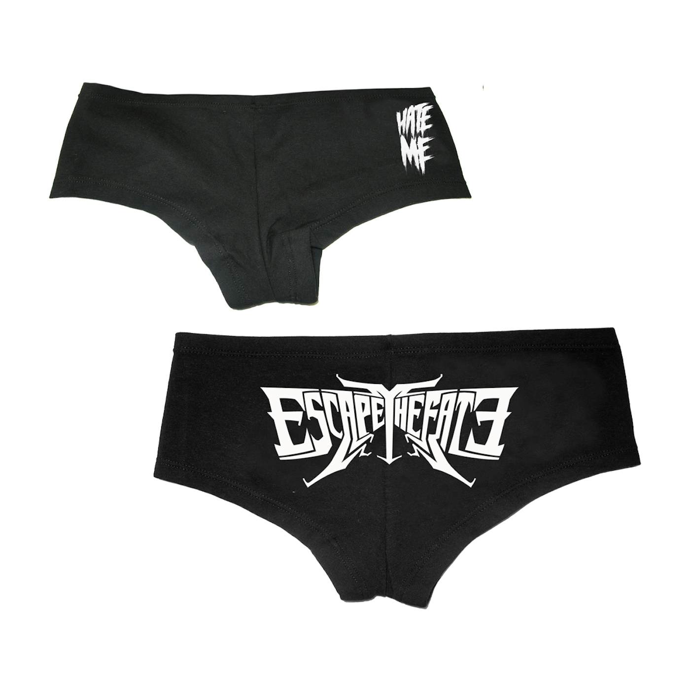 Escape The Fate Hate Me Girls Booty Shorts