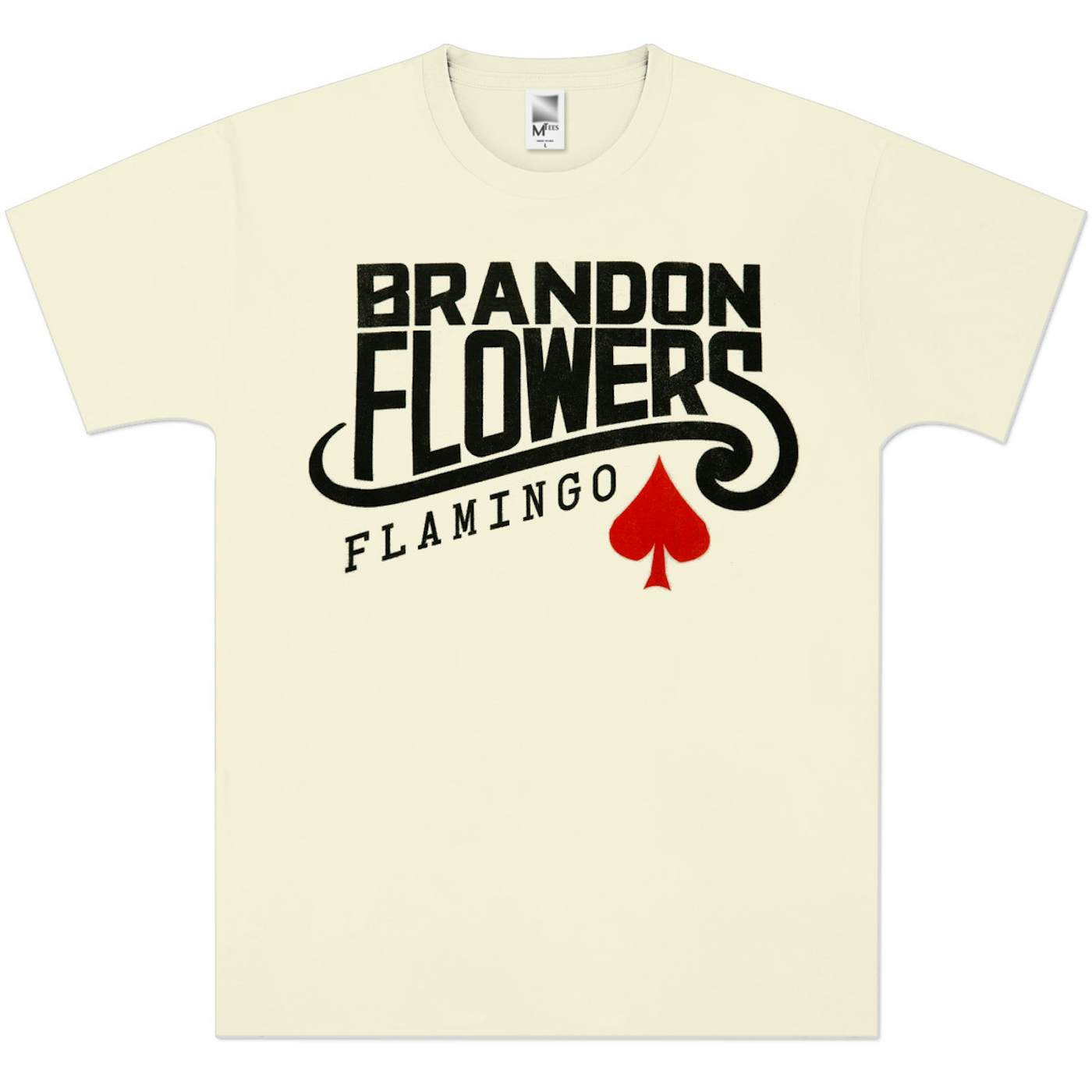 Brandon Flowers Flamingo Logo T-Shirt
