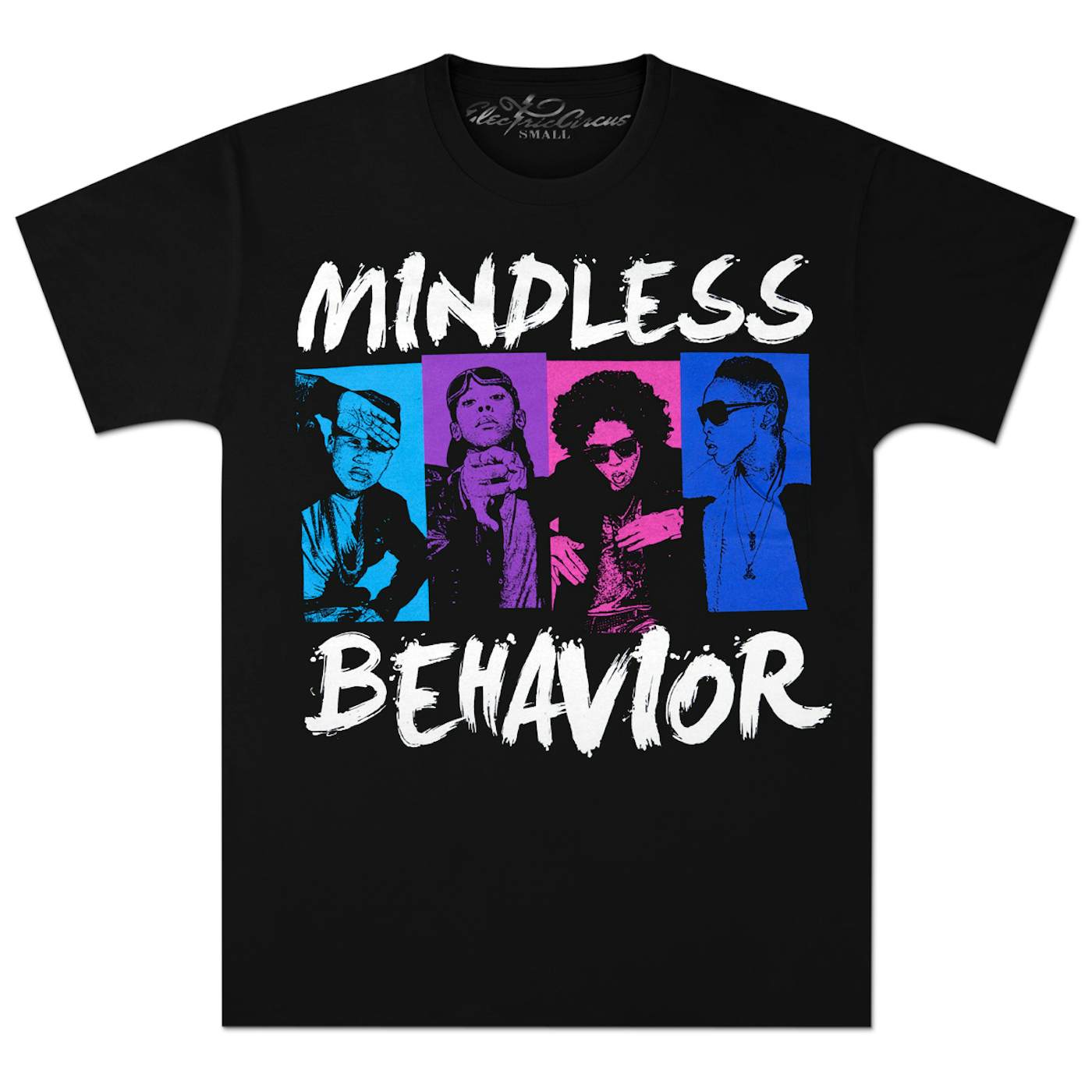 Mindless Behavior Blocks Photo T-Shirt