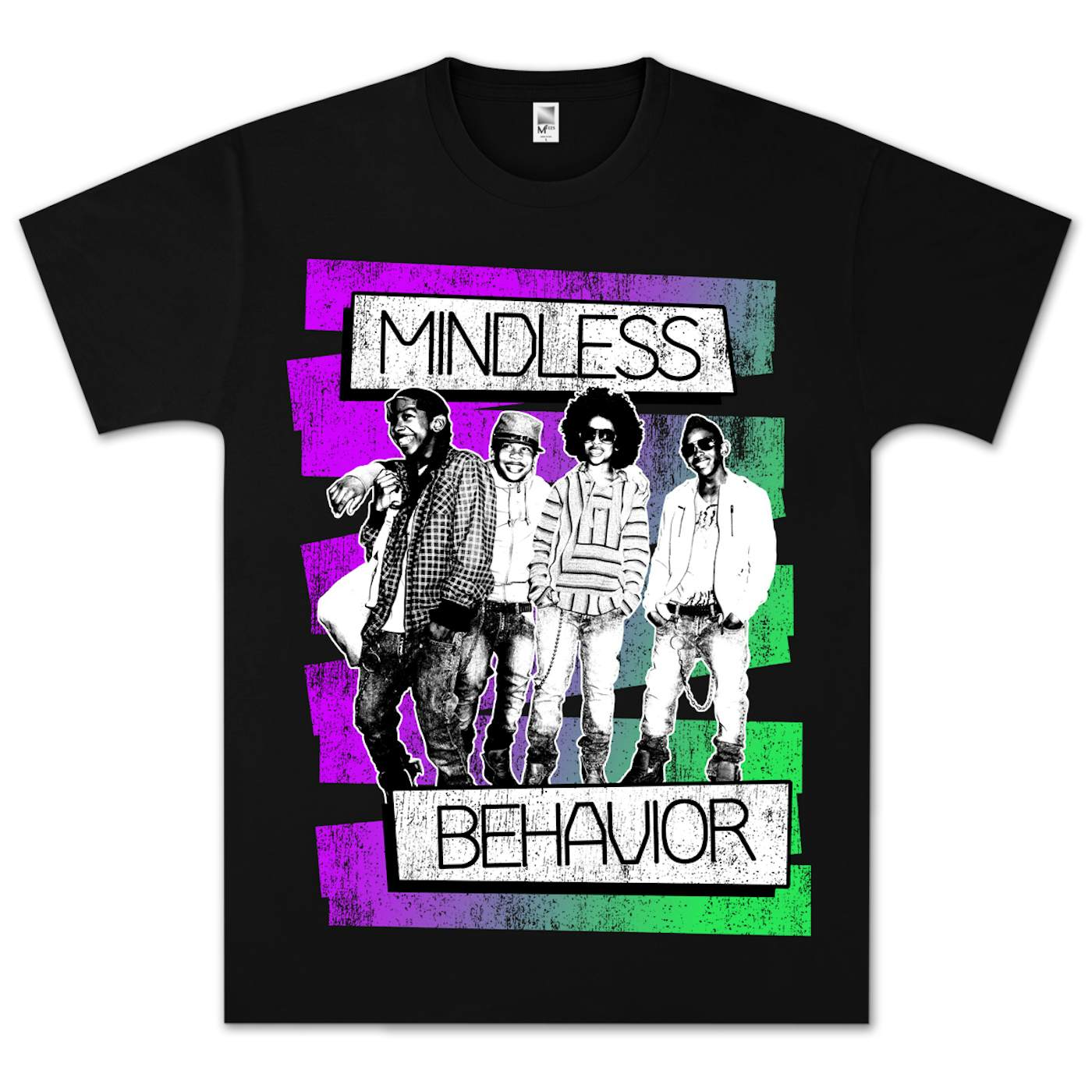 Mindless Behavior Cracked Stripes T-Shirt